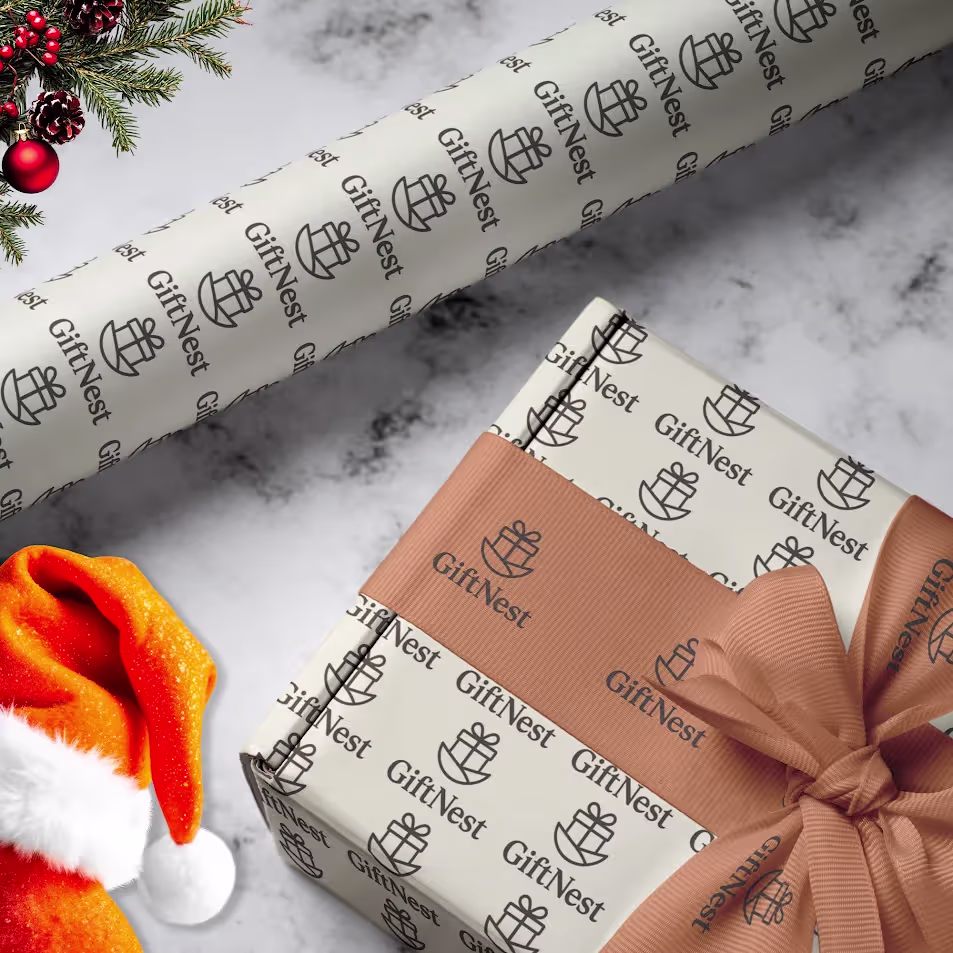 Custom Christmas Wrapping Paper